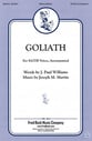 Goliath SATB choral sheet music cover